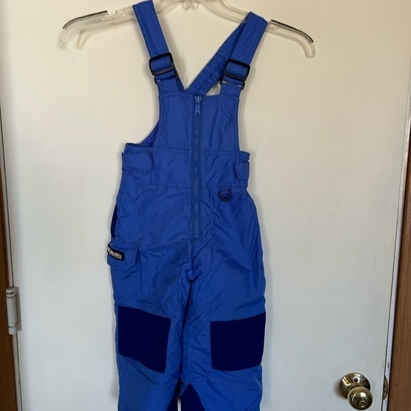 Columbia 3t Bib snowsuit blue unisex  adjustable straps - Picture 1 of 6